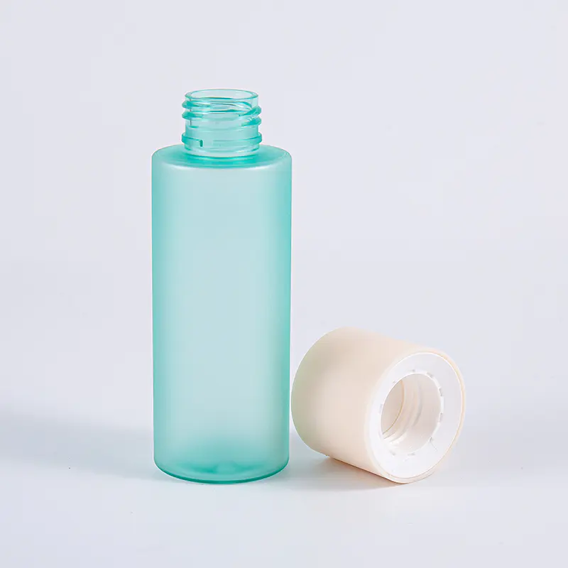 Sử dụng thực phẩm và dược phẩm Chai nhựa PET 100ml có nắp vặn