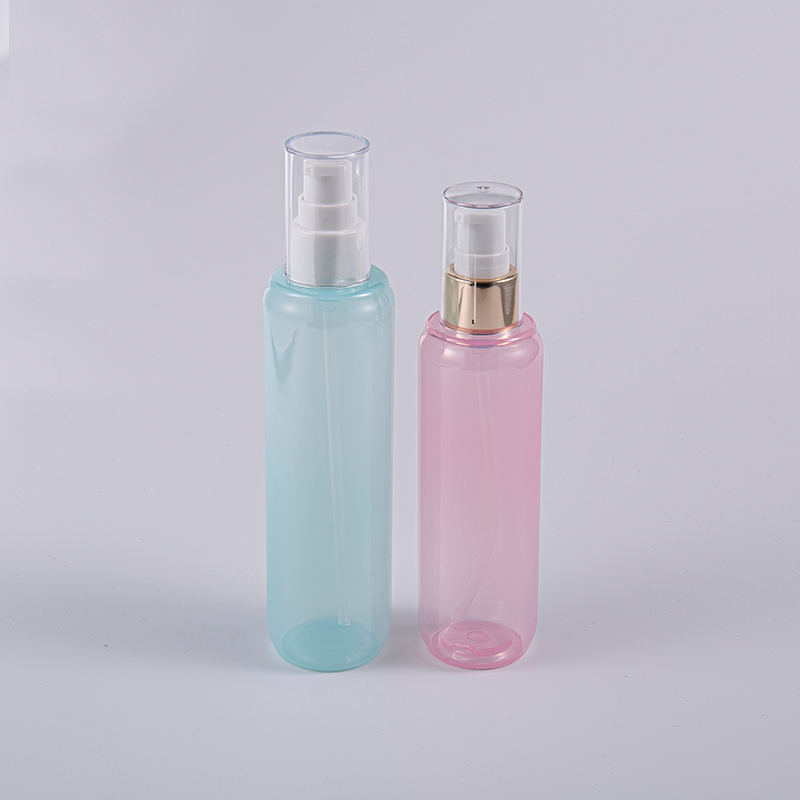 Chai kem dưỡng da thành dày PETG 160ml có đầu phun Chai kem dưỡng da thành dày PETG 160ml có đầu phun
