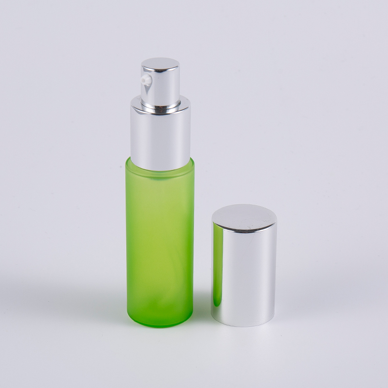 Green Frost 20ml 30ml PET PETG Chai kem dưỡng da có thành dày tròn có bơm Green Frost 20ml 30ml PET PETG Chai kem dưỡng da có thành dày tròn có bơm