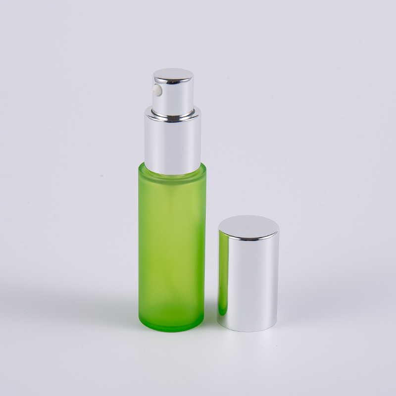 Green Frost 20ml 30ml PET PETG Chai kem dưỡng da có thành dày tròn có bơm Green Frost 20ml 30ml PET PETG Chai kem dưỡng da có thành dày tròn có bơm
