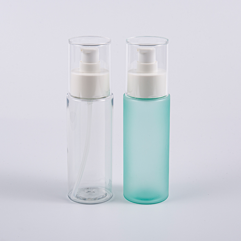 Chai nước hoa hồng Frost PET dạng tròn 100ml