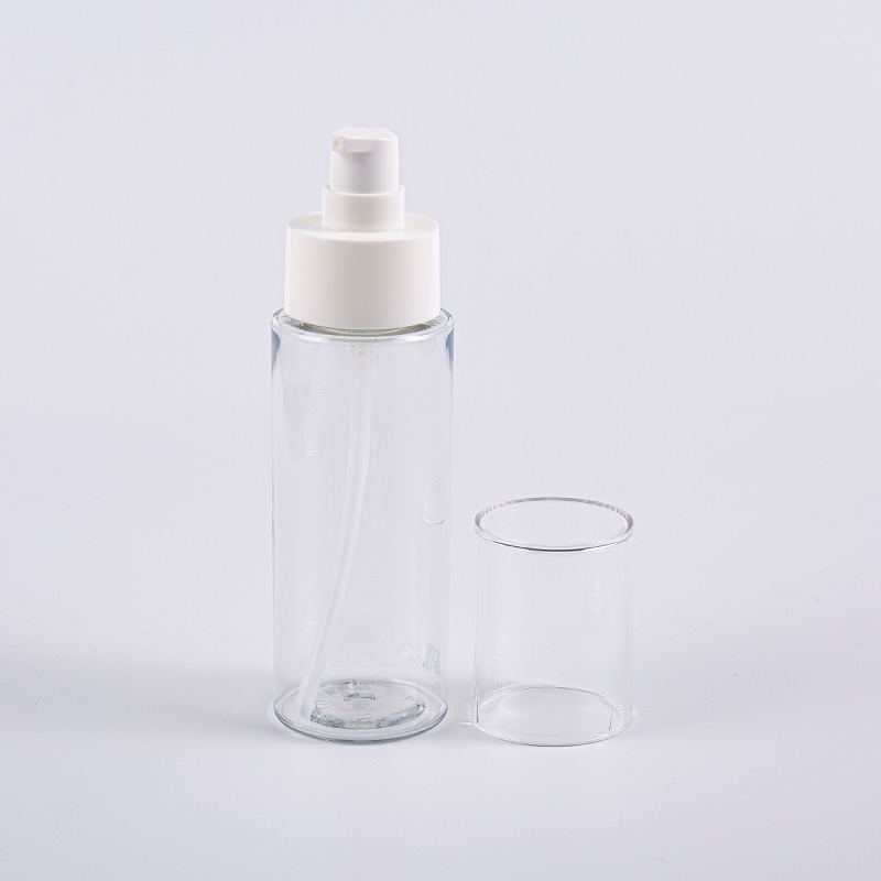 Chai nước hoa hồng Frost PET dạng tròn 100ml