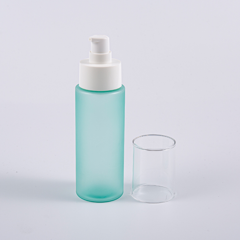 Chai nước hoa hồng Frost PET dạng tròn 100ml