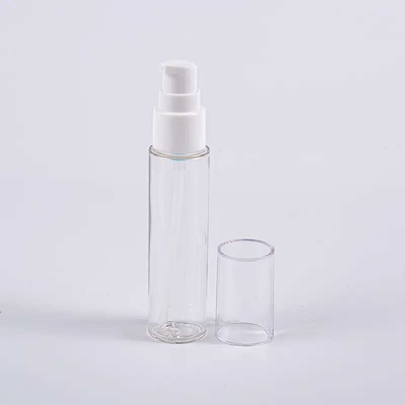 Sử dụng khi đi du lịch Chai kem dưỡng da PETG mỏng 20ml 30ml 40ml có bơm Sử dụng khi đi du lịch Chai kem dưỡng da PETG mỏng 20ml 30ml 40ml có bơm