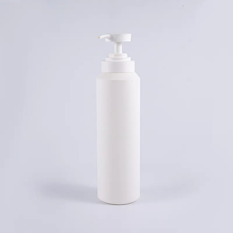Chai bơm làm sạch PE màu trắng và đen kích thước lớn 1000ml Chai bơm làm sạch PE màu trắng và đen kích thước lớn 1000ml