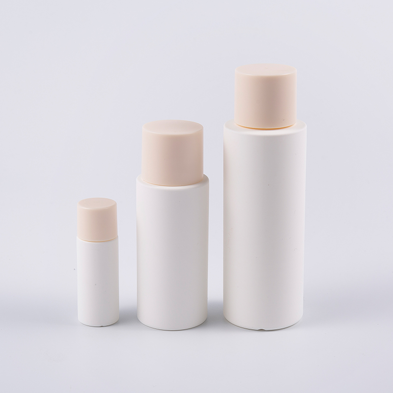 Hộp đựng mỹ phẩm dung tích lớn cho các sản phẩm chăm sóc da Chai kem làm mềm PE 200ml có nắp miệng rộng