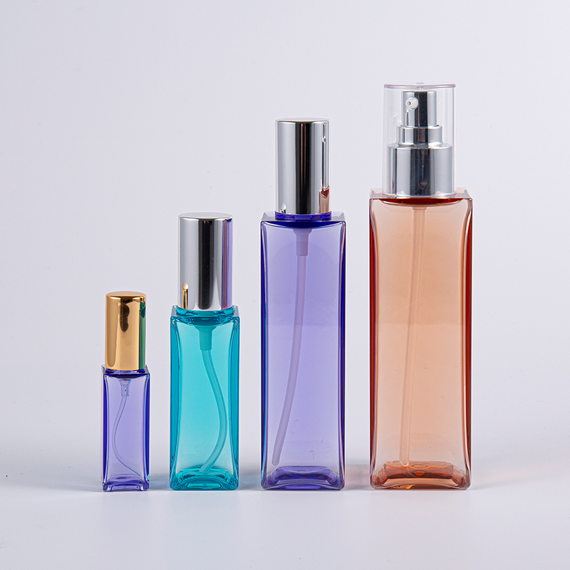 Kem dưỡng ẩm da mặt 15ml 30ml 100ml 150ml Chai kem dưỡng da vuông PETG