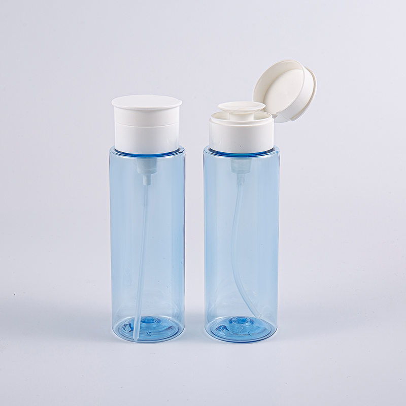 Chai tẩy trang màu xanh trong suốt 200ml