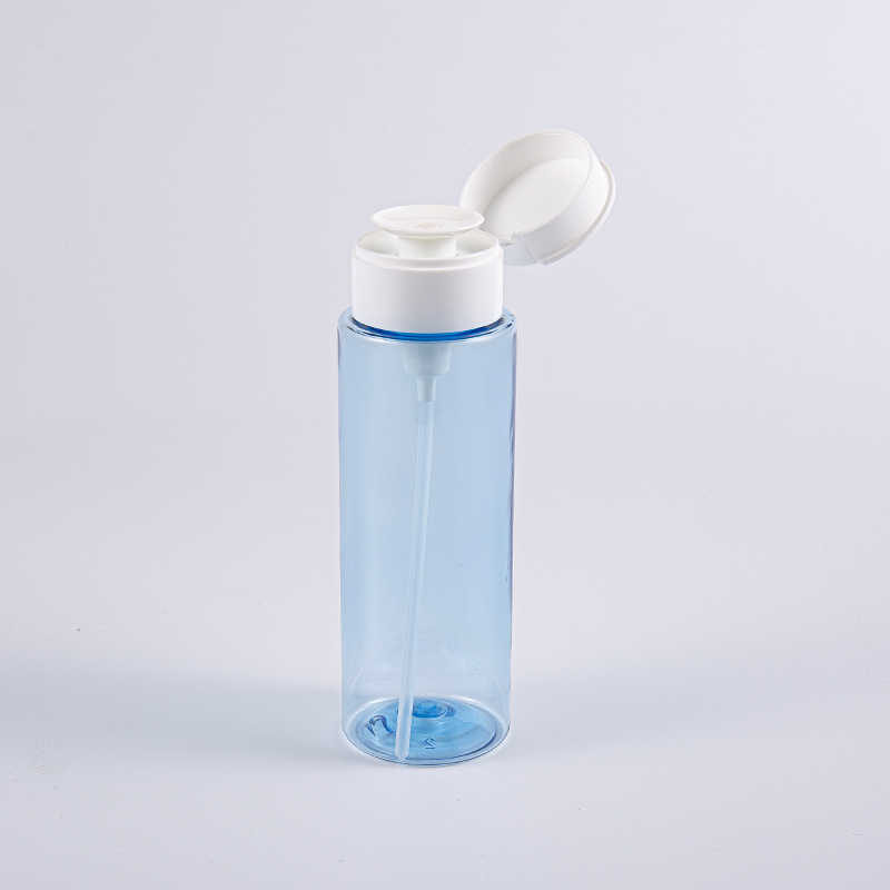 Chai tẩy trang màu xanh trong suốt 200ml