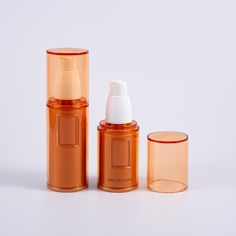 Hộp đựng mỹ phẩm có thể đổ lại 60ml Chai chân không túi bên trong có bơm không có không khí Hộp đựng mỹ phẩm có thể đổ lại 60ml Chai chân không túi bên trong có bơm không có không khí