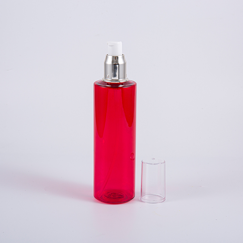 Chai nước hoa hồng PET tròn 200ml Chai nước hoa hồng PET tròn 200ml