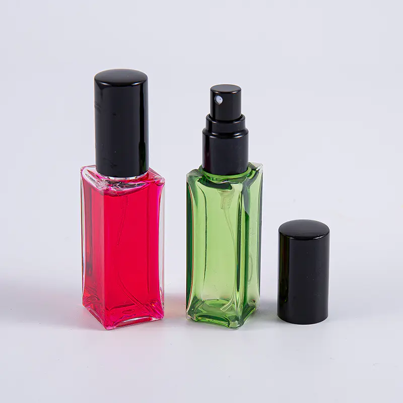 Chai quà tặng mẫu vuông PETG 10ml Chai quà tặng mẫu vuông PETG 10ml