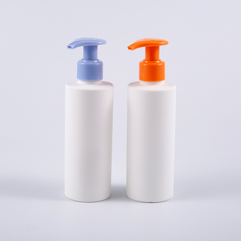 Frost White Round 200ml PE Hand Wash Pump Lotion Chai tẩy trang