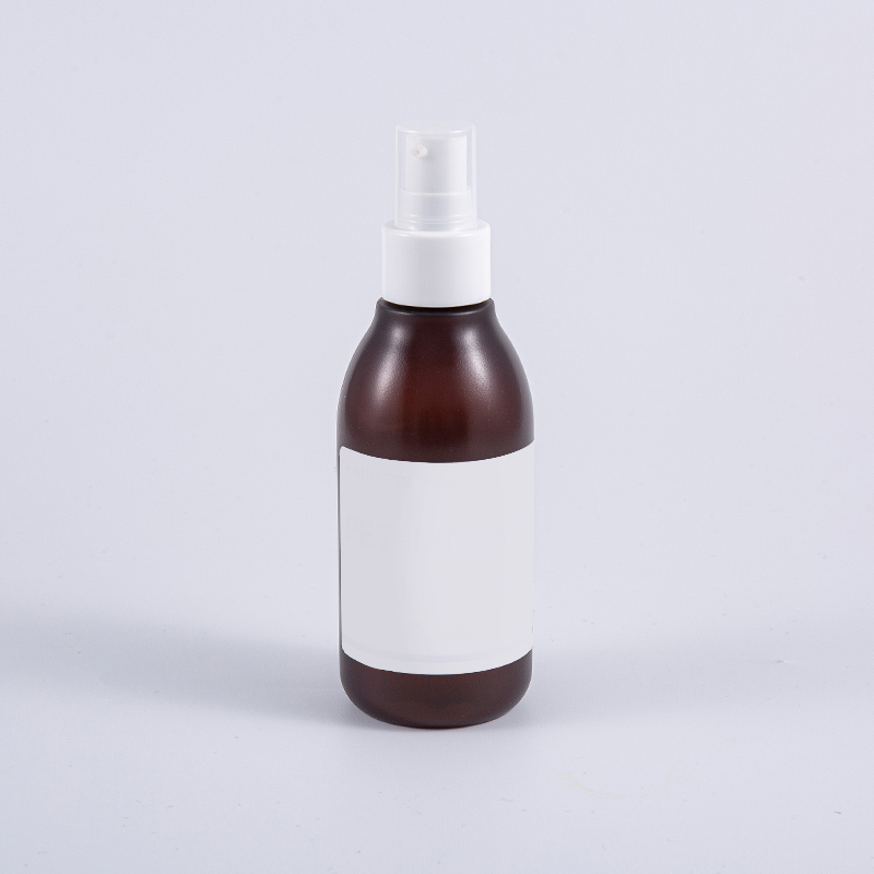 Chai kem dưỡng da mờ nhiều lớp bằng nhựa PP 160ml có máy bơm